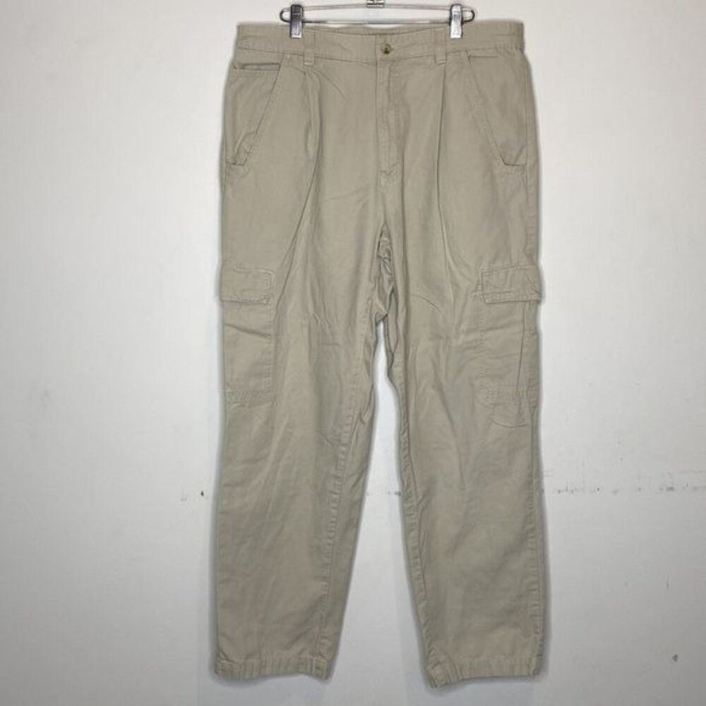 Columbia Cream Cargo Pants: Size 36x32